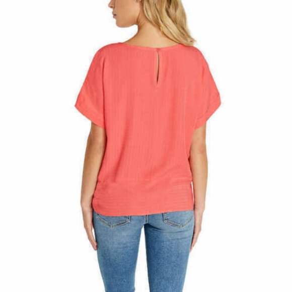 Buffalo David Bitton Ladies' Tie Front Top Blouse - Picture 2 of 5